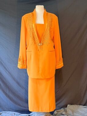 Ben Marc International women’s two-piece skirt suit Size 20 Sunday Best